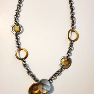 Women Gold and Silver Chain Necklaces Fashion Accessory